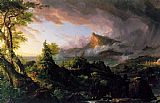 The Course of Empire The Savage State by Thomas Cole